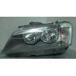 Правая фара с регулирующим мотором внутри черная BMW F25 X3