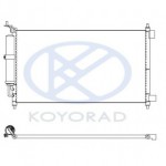 Конденсатор (радиатор) кондиционера с осушителем Nissan Juke