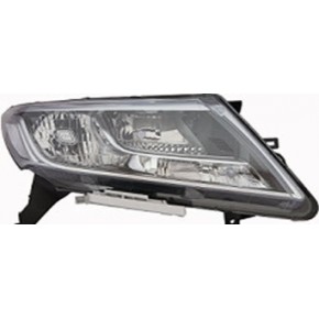 Фара правая под корректор внутри чёрная Nissan Pathfinder R52