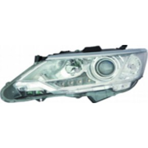 Фара левая линзованная (ксенон) с регулирующим мотором с led (светодиоды) Toyota Camry V50