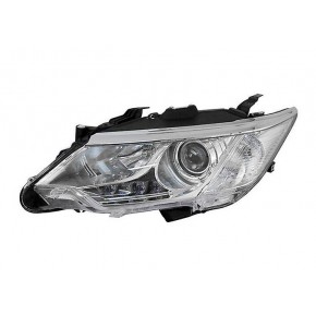 Фара левая линзованная с регулирующим мотором с led (светодиоды) Toyota Camry V50