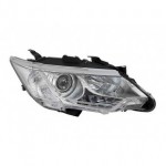 Фара правая линзованная с регулирующим мотором с led (светодиоды) Toyota Camry V50