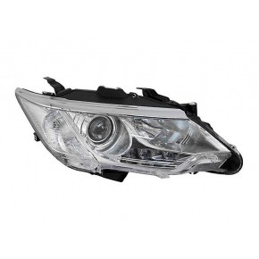 Фара правая линзованная с регулирующим мотором с led (светодиоды) Toyota Camry V50