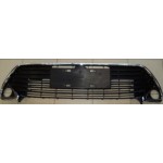 Решётка в передний бампер с хром молдингом Toyota Camry V50