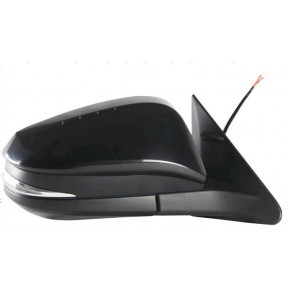 Зеркало правое электрическое с подогревом автоскладыватель с указателем поворота Toyota HighLander - 3 поколение