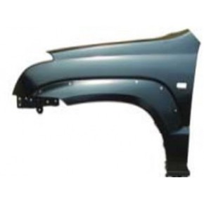Крыло переднее левое с отверстиями под повторитель под молдинг Toyota Land Cruiser Prado 120