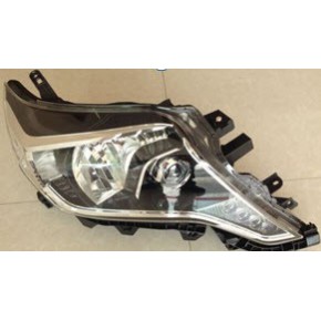 Фара правая линзованная под корректор с led (светодиоды) Toyota Land Cruiser Prado 150