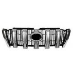 Решётка радиатора хром чёрная Toyota Land Cruiser Prado 150