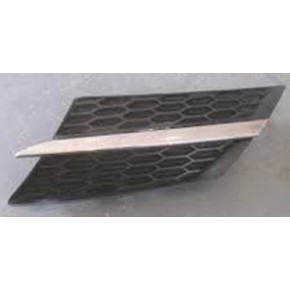 Решётка радиатора левая чёрная с хром молдингом Toyota RAV4 - 4 поколение