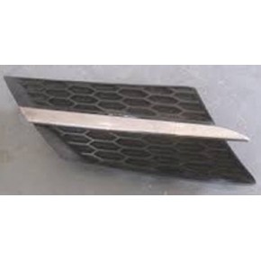 Решётка радиатора правая чёрная с хром молдингом Toyota RAV4 - 4 поколение