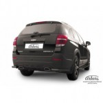 Уголки d57 черные Chevrolet Captiva
