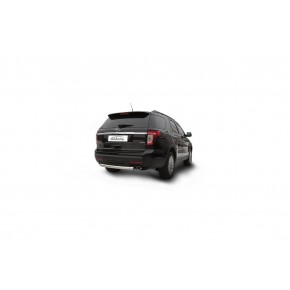 Защита заднего бампера d76 Ford Explorer