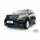 Защита переднего бампера d57/57 двойная черная Ford Explorer