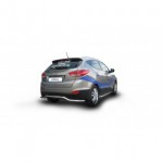 Защита заднего бампера d57 волна Hyundai IX35
