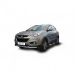 Защита переднего бампера d57/42 двойная Hyundai IX35