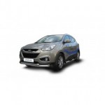 Защита переднего бампера d76/57 двойная Hyundai IX35