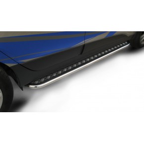 Пороги с листом d57 Hyundai IX35