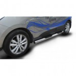 Пороги с проступями d76 Hyundai IX35