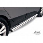 Пороги труба d76 Hyundai IX35