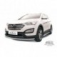 Защита переднего бампера d57 Hyundai Santa FE - 3 поколение