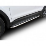 Пороги d57 с листом Hyundai Santa FE - 3 поколение