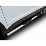 Пороги d76 с проступями Hyundai Santa FE - 3 поколение