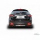 Защита заднего бампера d76 Infiniti FX 35 / 37 / 50