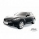 Защита переднего бампера d76 Infiniti FX 35 / 37 / 50