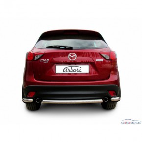 Защита заднего бампера d57 Mazda CX5