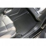 Пороги d42 с листом квинтет черные Mazda CX5