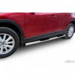 Пороги d76 с проступями Mazda CX5