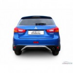 Защита заднего бампера d57 скоба Mitsubishi ASX