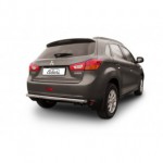 Защита заднего бампера d57 Mitsubishi ASX