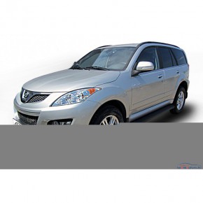 Защита переднего бампера d57/42 двойная Mitsubishi ASX