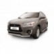Защита переднего бампера d76/57 двойная Mitsubishi ASX