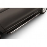 Пороги d42 с листом квинтет черные Mitsubishi ASX