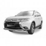 Защита переднего бампера d57 волна Mitsubishi OutLander - 3 поколение