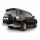 Защита заднего бампера d76/42 двойная Mitsubishi Pajero - 4 поколение