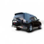 Уголки d76/42 двойные Mitsubishi Pajero - 4 поколение