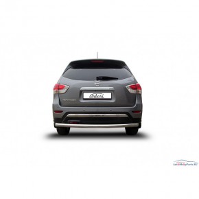 Защита заднего бампера d76 Nissan Pathfinder R52