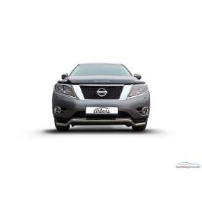 Защита переднего бампера d57 волна Nissan Pathfinder R52