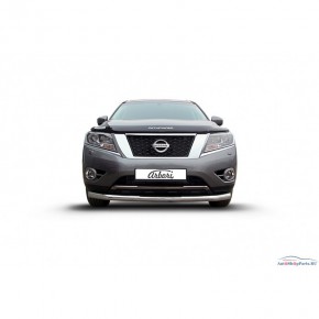Защита переднего бампера d76 Nissan Pathfinder R52