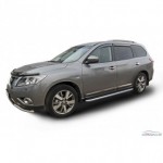 Пороги d57 с листом Nissan Pathfinder R52