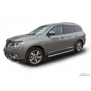 Пороги d57 с листом Nissan Pathfinder R52