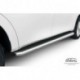 Пороги d76 с листом квинтет черные Nissan Patrol Y61