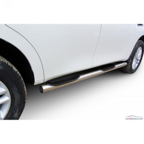 Пороги d76 с проступью Nissan Patrol Y61