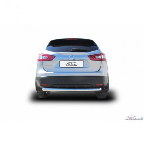 Защита заднего бампера d76 Nissan Qashqai