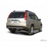 Защита заднего бампера d57 Nissan X-TRAIL - 2 поколение