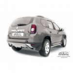 Защита заднего бампера d57 скоба Renault Duster