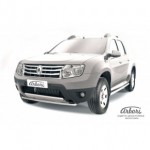 Защита переднего бампера d42 Renault Duster